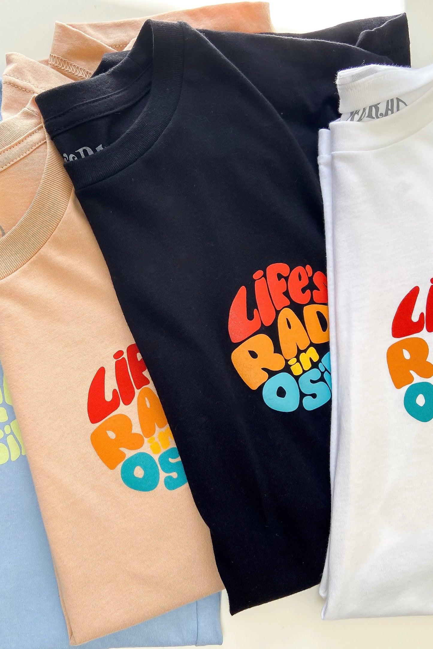 Retro O'side Tee - Black